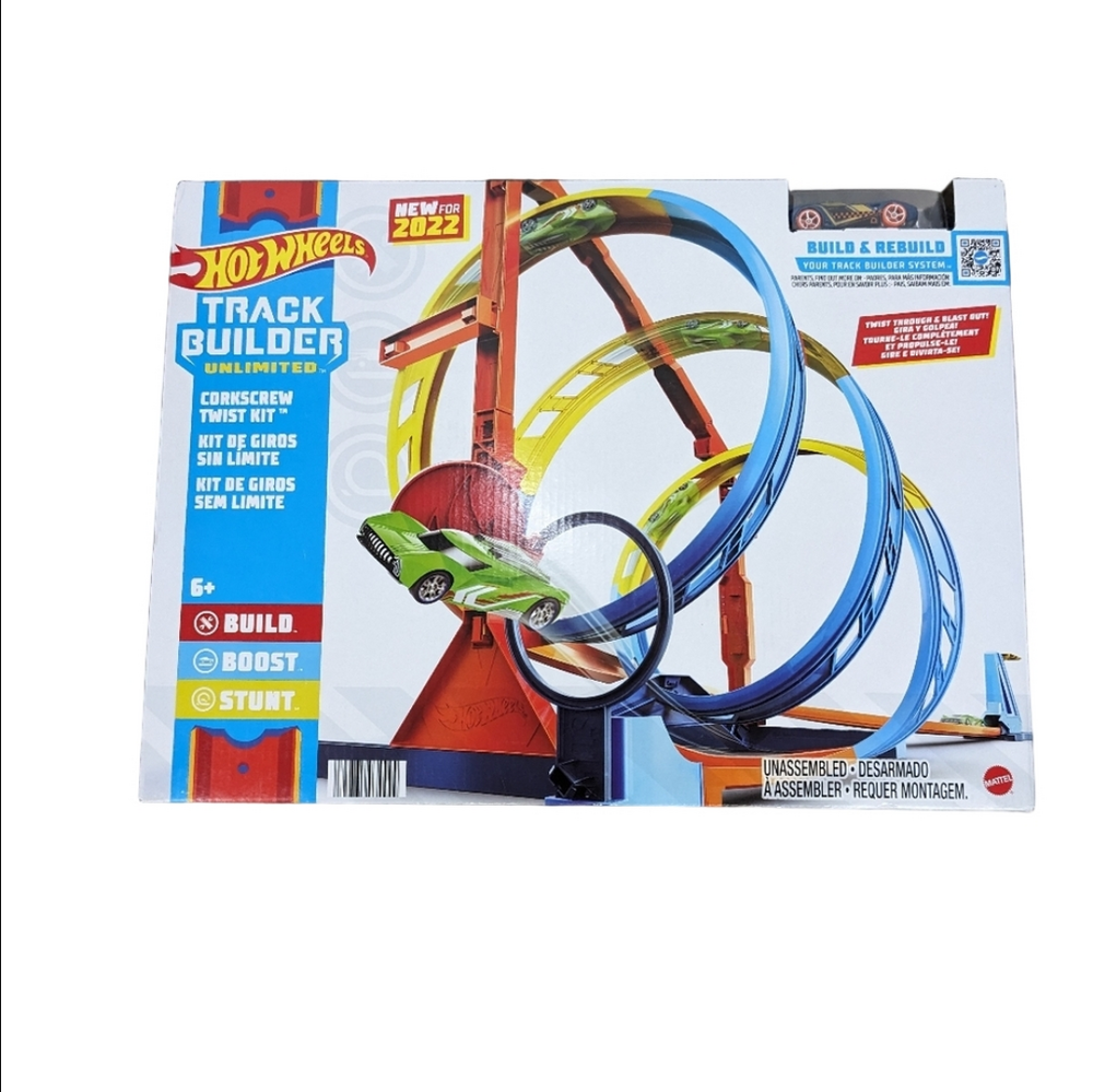 New Hot Wheels Track Builder Kit